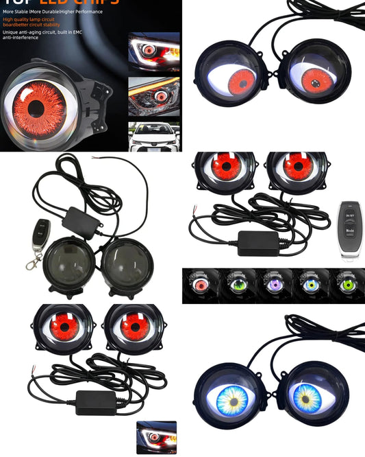 OJOS DIMAMICOS PARA AUTO